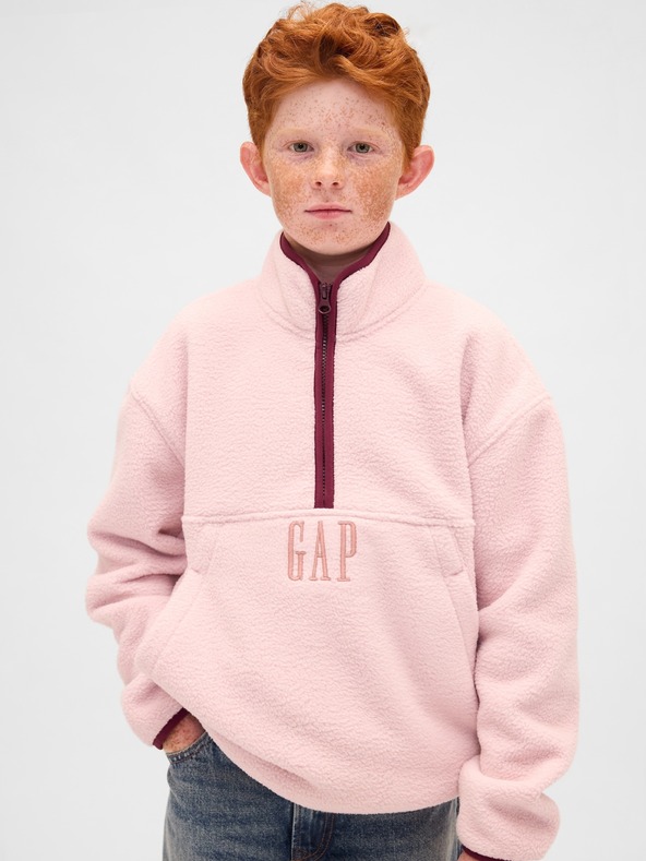 GAP Dětská sherpa mikina Arctic Fleece GAP