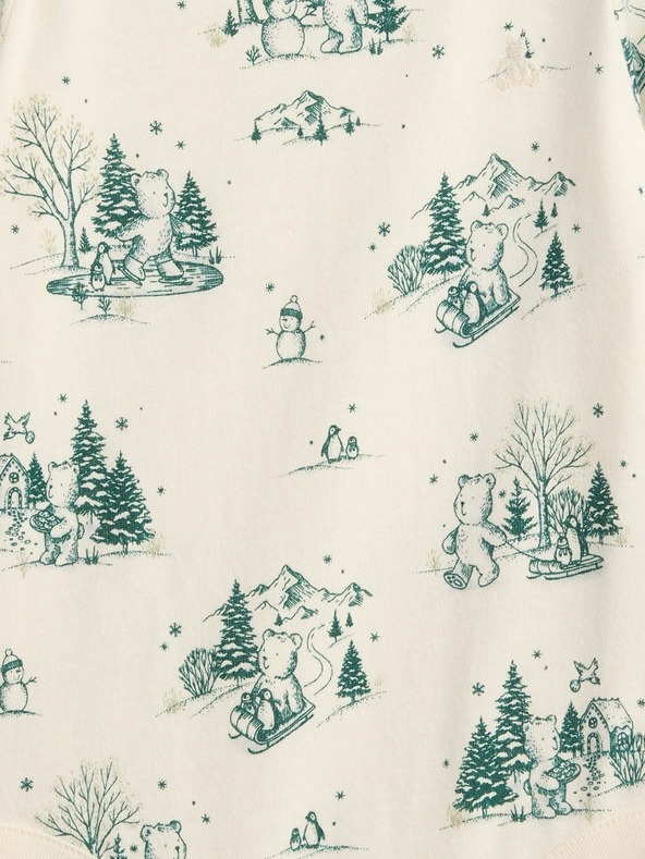 GAP Baby body s potiskem GAP