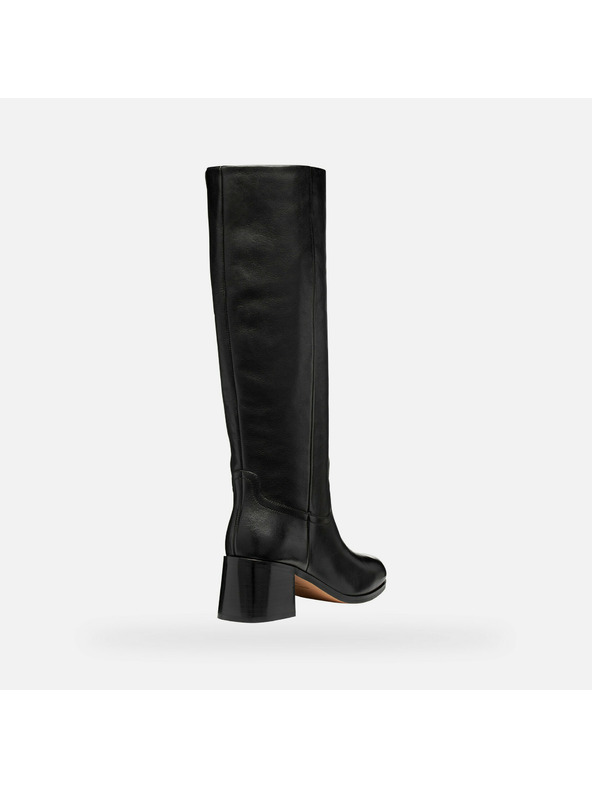 Geox Černé dámské kozačky Geox Alnoire