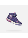 Geox Fialové dívčí tenisky Geox Inek Girl