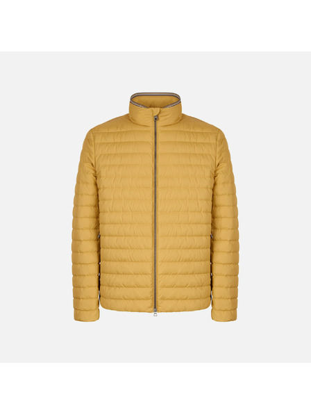 Geox Žlutá pánská péřová bunda Geox Warrens
