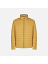 Geox Žlutá pánská péřová bunda Geox Warrens