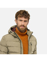 Geox Béžová pánská péřová bunda Geox Snake