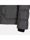 Geox Šedá pánská péřová bunda Geox Leitan