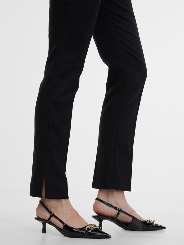 Orsay Černé dámské kalhoty ORSAY