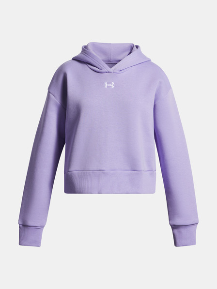 Under Armour Dívčí mikina Under Armour UA Rival Fleece Hoodie-PPL