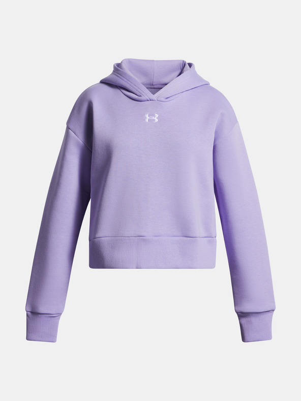 Under Armour Dívčí mikina Under Armour UA Rival Fleece Hoodie-PPL