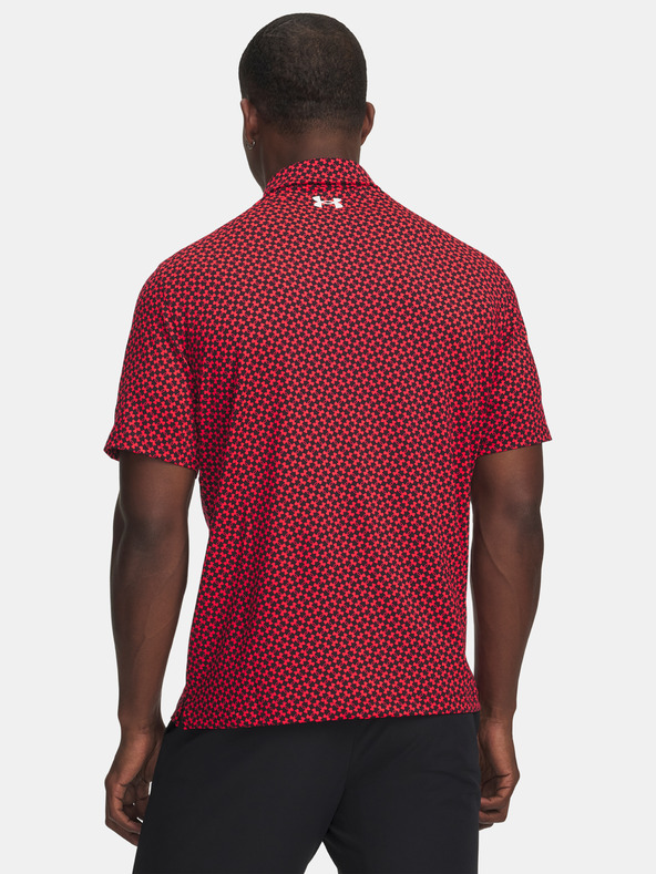 Under Armour Pánské tričko Under Armour UA T2G Printed Polo-RED