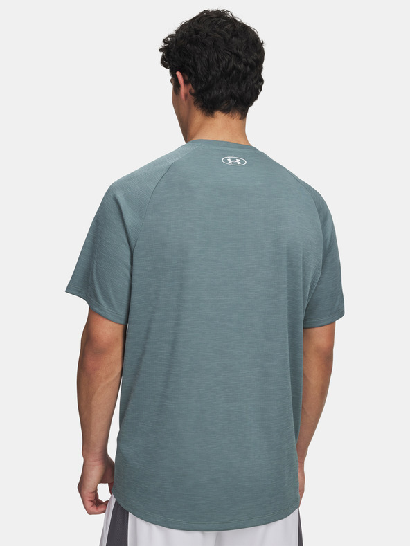 Under Armour Pánské tričko Under Armour UA Tech Textured SS-BLU