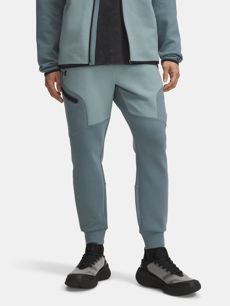 Under Armour Pánské tepláky Under Armour UA Unstoppable Flc Jgr EU-BLU