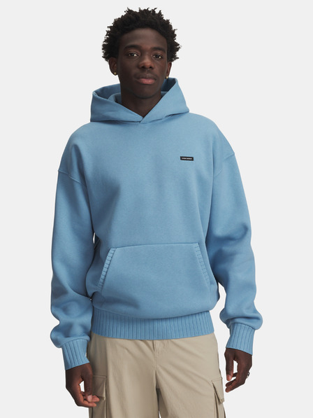 Under Armour Pánská mikina Under Armour UA Icon Heavy Rib Hdy-BLU