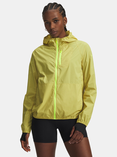 Under Armour Dámská bunda Under Armour LAUNCH LIGHTWEIGHT JKT-YLW