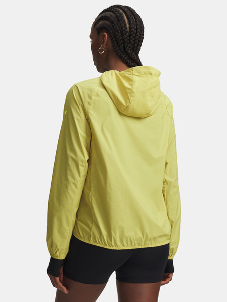 Under Armour Dámská bunda Under Armour LAUNCH LIGHTWEIGHT JKT-YLW