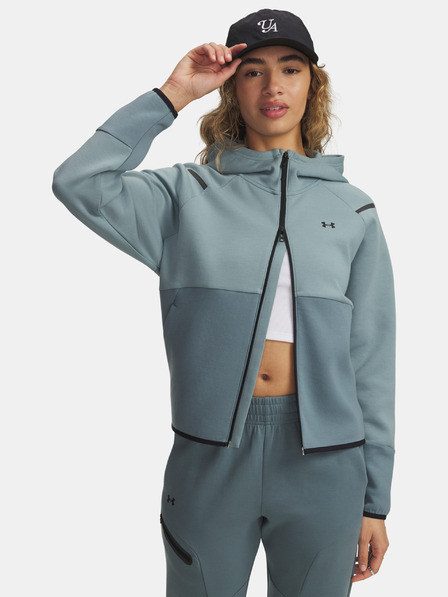 Under Armour Dámská mikina Under Armour Unstoppable Fleece FZ-GRN
