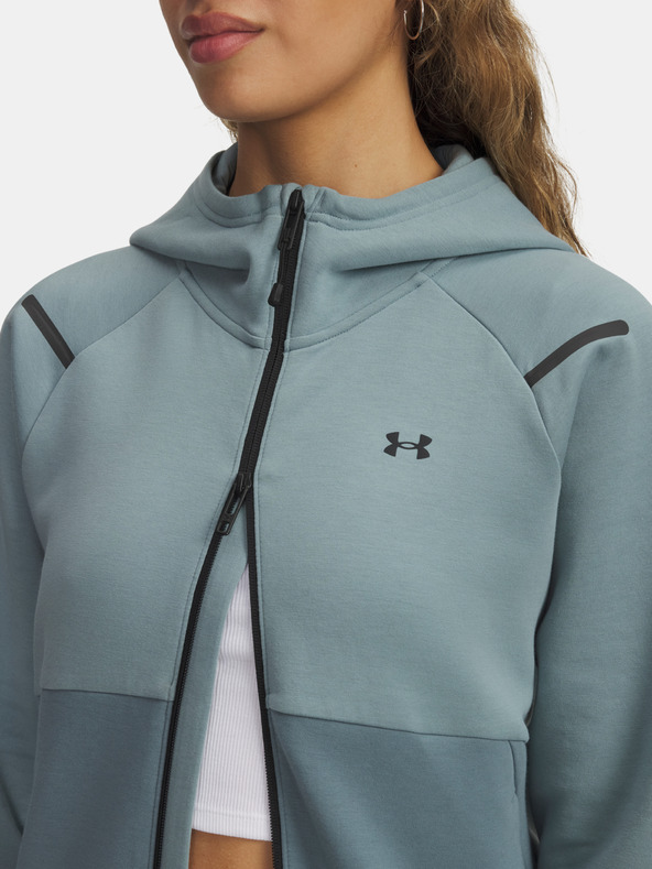 Under Armour Dámská mikina Under Armour Unstoppable Fleece FZ-GRN