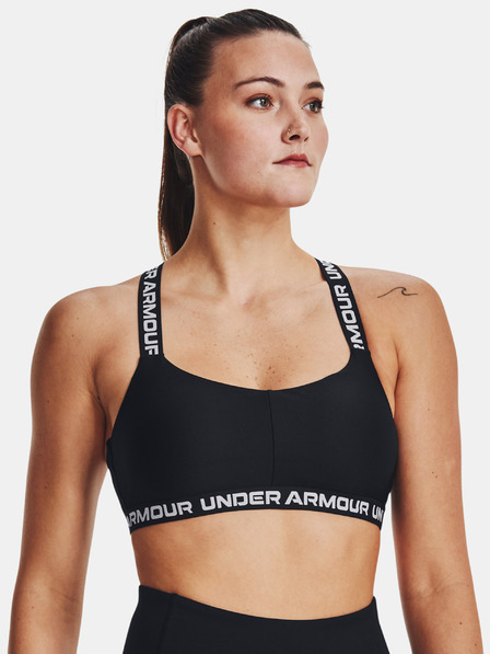 Under Armour Dámská podprsenka Under Armour UA Crossback Strappy Low-BLK