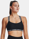 Under Armour Dámská podprsenka Under Armour UA Crossback Strappy Low-BLK