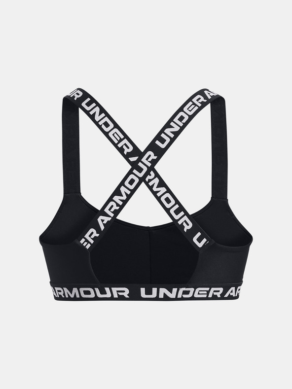 Under Armour Dámská podprsenka Under Armour UA Crossback Strappy Low-BLK