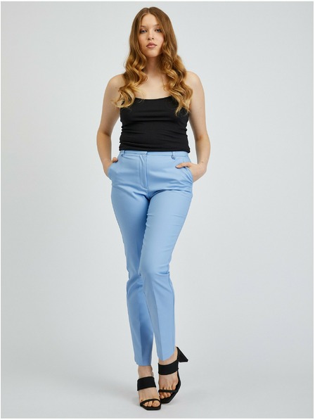 Orsay Světle modré dámské kalhoty ORSAY