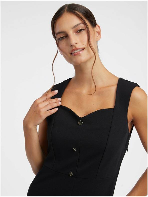 Orsay Černé dámské šaty ORSAY