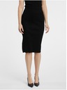 Orsay Černá dámská svetrová sukně ORSAY