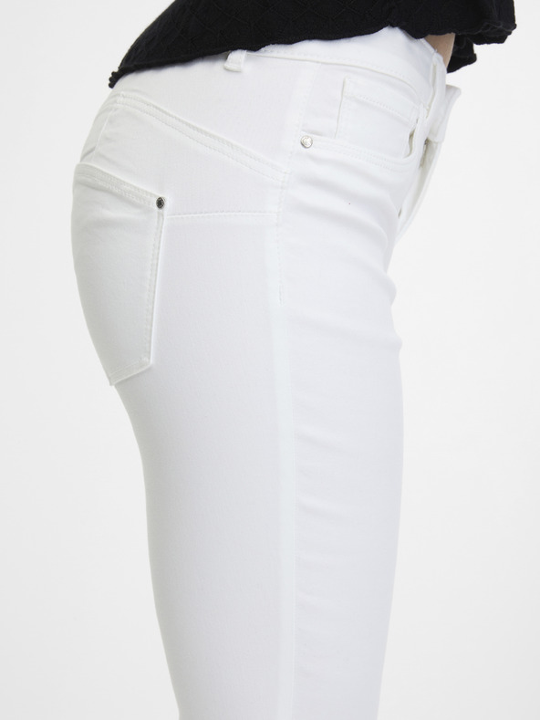Orsay Bílé dámské skinny fit džíny ORSAY