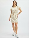 Orsay Béžové dámské mikinové šaty s krajkou ORSAY