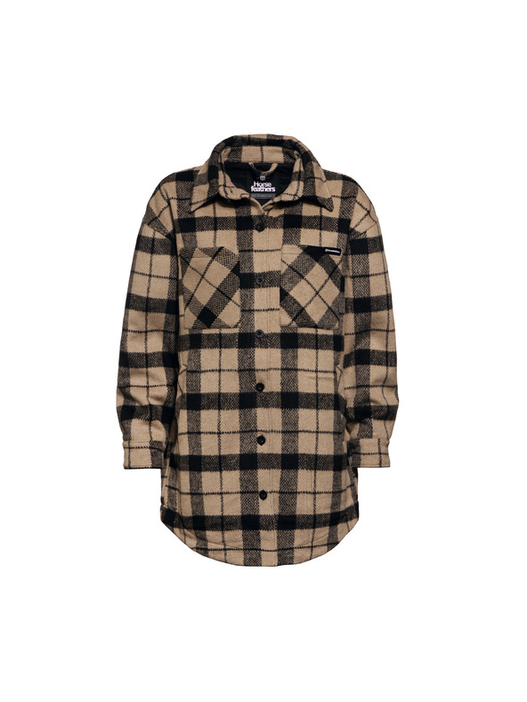 Horsefeathers Kabát Intan - brown