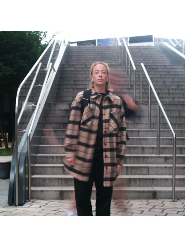 Horsefeathers Kabát Intan - brown