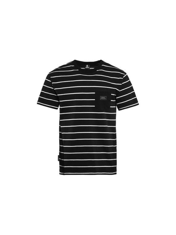 Horsefeathers Triko Alpha - black stripes