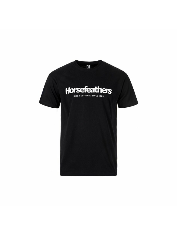 Horsefeathers Triko Quarter - black