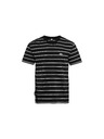 Horsefeathers Triko Agent - black stripes