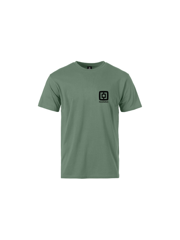 Horsefeathers Triko Mini Logo - iceberg green