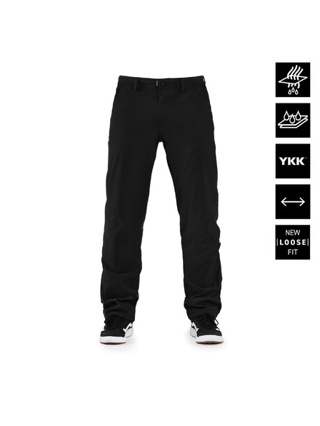 Horsefeathers Vodoodpudivé strečové kalhoty Reverb Loose - black