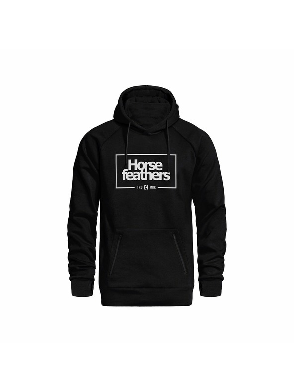Horsefeathers Mikina Sherman - black