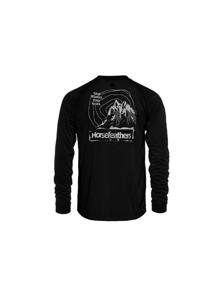 Horsefeathers Triko Shank LS - black