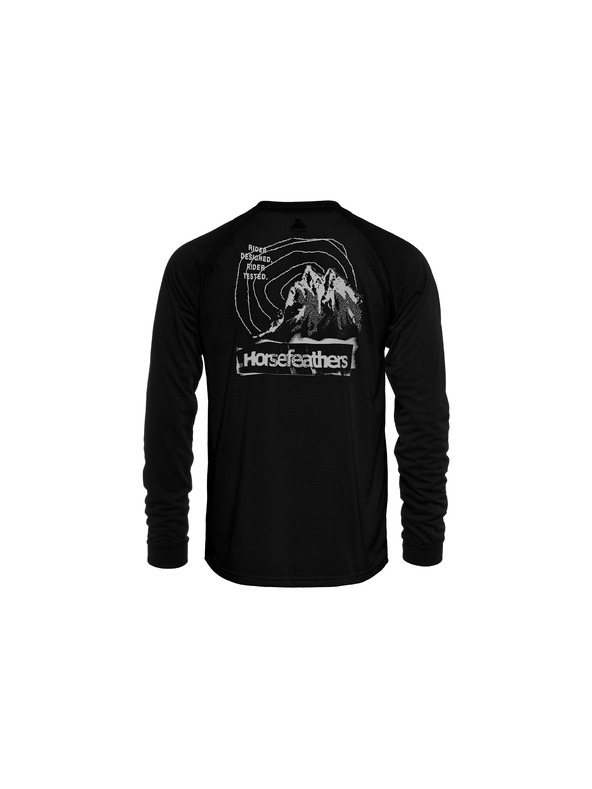 Horsefeathers Triko Shank LS - black