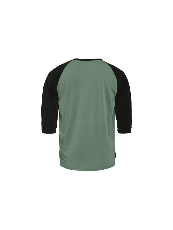 Horsefeathers Triko Rollin Raglan - iceberg green/black