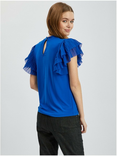 Orsay Modrá dámská halenka ORSAY