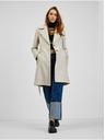 Orsay Béžový dámský zimní kabát s páskem ORSAY