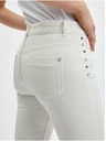 Orsay Bílé dámské zkrácené džíny ORSAY