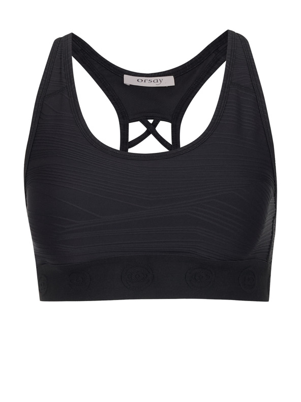 Orsay Černá dámská sportovní podprsenka ORSAY