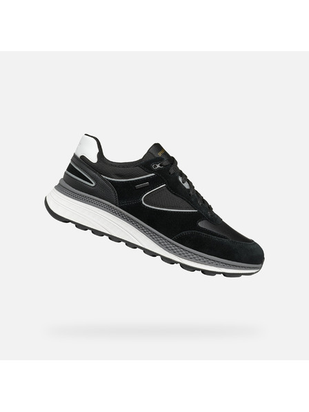 Geox Černé pánské tenisky Geox Spherica Actif X1