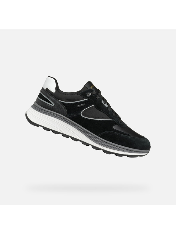 Geox Černé pánské tenisky Geox Spherica Actif X1