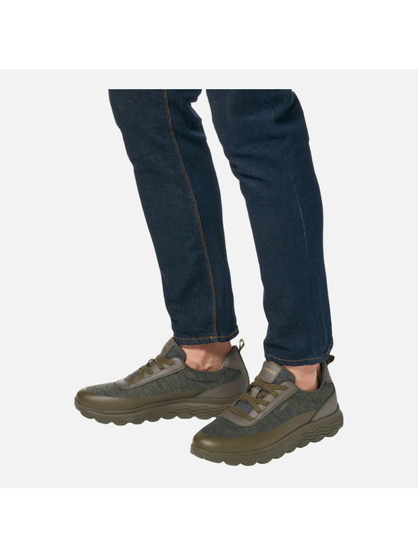 Geox Khaki pánské tenisky Geox Spherica