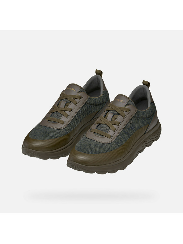 Geox Khaki pánské tenisky Geox Spherica