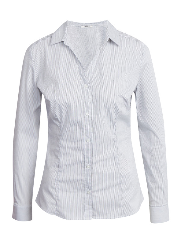 Orsay Modro-bílá dámská pruhovaná košile ORSAY