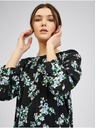 Orsay Černá dámská květovaná halenka ORSAY