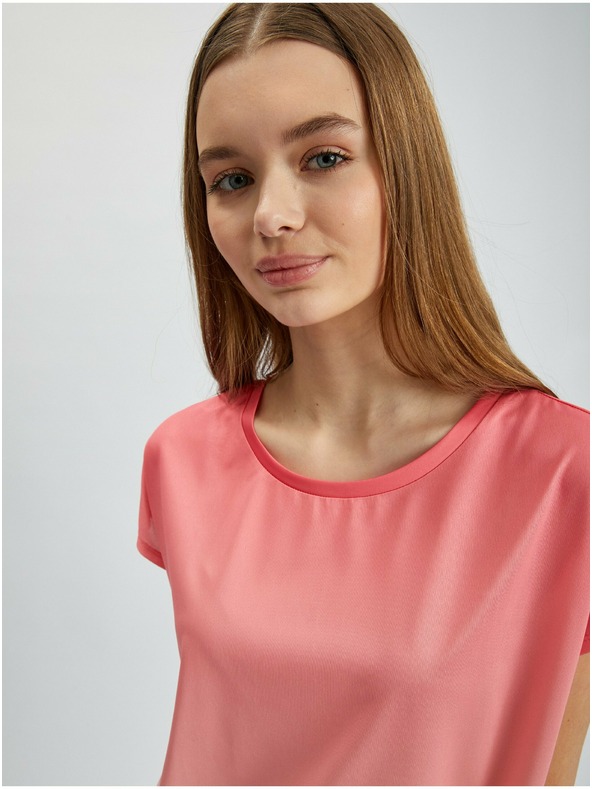 Orsay Růžové dámské tričko ORSAY