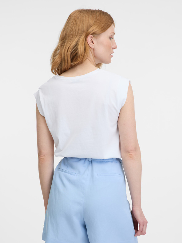 Orsay Bílé dámské tričko ORSAY